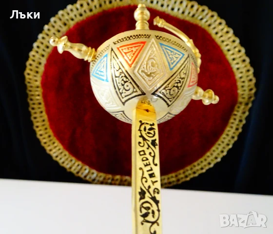 Toledo меч,кинжал,рапира 26 см.,злато,орнаменти. , снимка 4 - Антикварни и старинни предмети - 51252911