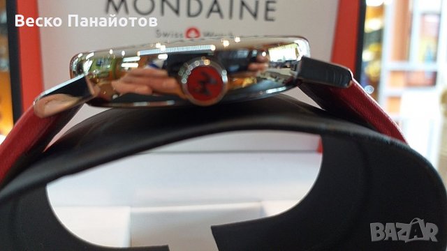 Швейцарски-MONDAINE-Evo Big/A627.11 - намален от 800, снимка 10 - Други - 36026946