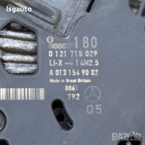 Алтернатор 180А Mercedes-Benz C-Class 204 (W/S/C) 2007-2014 ID:108803, снимка 3 - Части - 41929850