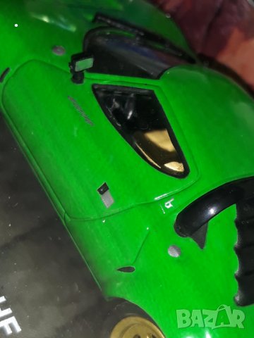Lancia Stratos HF 1974 GREEN VERDE . Serie Oro. 1.43 Edison , снимка 6 - Колекции - 34835942