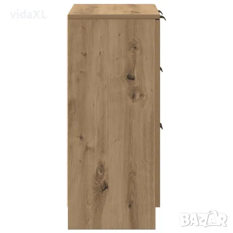 vidaXL Сайдборд, дъб артизан, 60x30x70 см, инженерно дърво, снимка 5 - Бюфети - 56148372