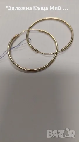 Златни Обеци 3,5 гр. 14 к., снимка 2 - Обеци - 48578686