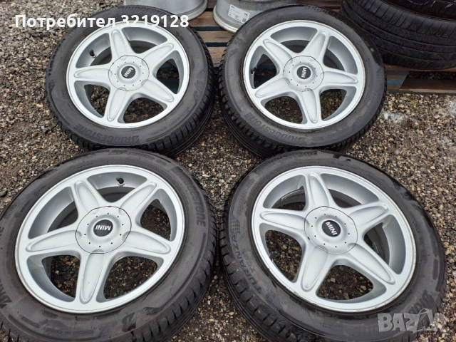  Джанти с гуми за Мини Купър 195/55 R16