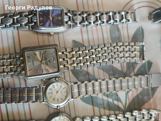 Дамски часовници Rolex, Gucci,Omega Q&Q, Guess Vinstar и др.