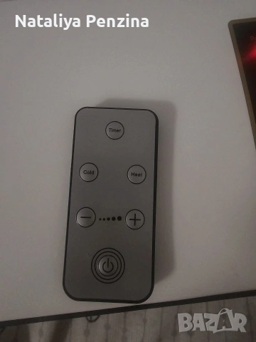 Стенна печка/охладител 1800W, снимка 4 - Отоплителни печки - 53599642