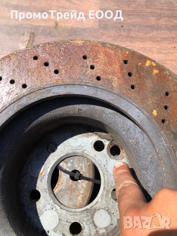 Предни спирачни дискове (преден спирачен диск Мерцедес ЕС клас) Mercedes S-class W220 330mm., снимка 4 - Части - 41676675