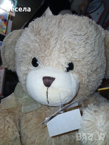 Голямо плюшено мече височината 64см  45 см широко, снимка 2 - Плюшени играчки - 53010171
