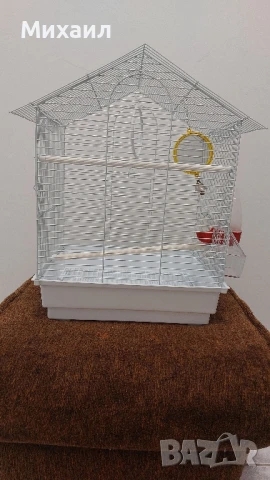 Клетка за малки птици (амадини, вълнисти папагали, канарчета и др.), снимка 3 - За птици - 51403399