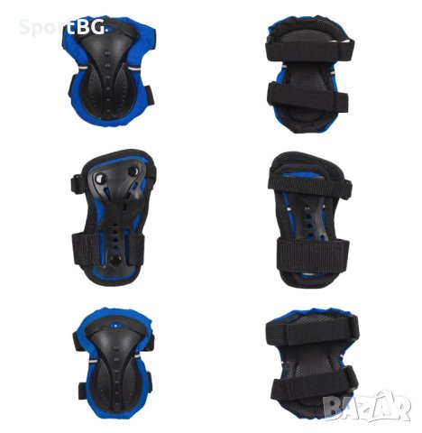 Kомплект протектори за лакти, колена и китки LIVEUP SPORT / 6 броя