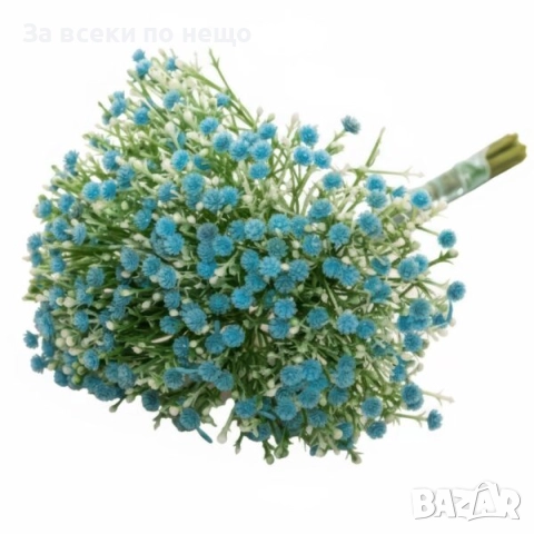 Изкуствен букет гипсофила, 4 цвята Код P1647, снимка 5 - Декорация за дома - 52932838