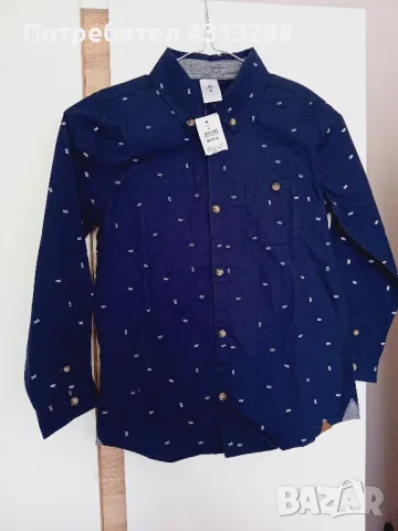 Риза 7-8год, снимка 2 - Детски ризи - 50436954