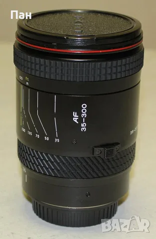 Обектив Tokina AF 35-300 за Canon EOS, снимка 2 - Обективи и филтри - 56128555