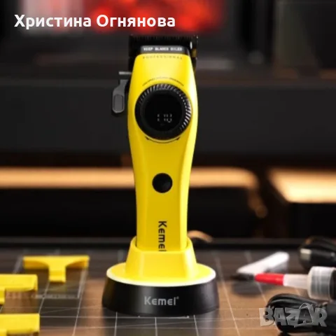 Професионална машинка за подстригване Kemei KM-1735 , снимка 2 - Машинки за подстригване - 55805987