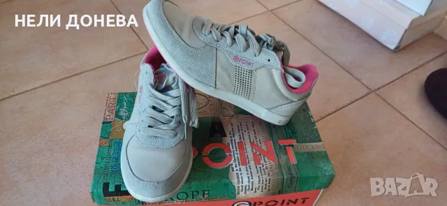 Маратонки Eстествена кожа POINT!Нови в оригинална кутия!№36, снимка 2 - Маратонки - 49424791