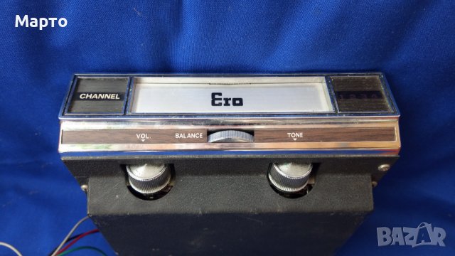 8 пистов японски авто касетофон ERO 8 track CS-808 от едно време, снимка 2 - Антикварни и старинни предмети - 42078056