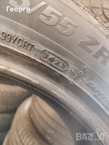 2бр.всесезонни гуми 215/55/17 Kumho, снимка 8 - Гуми и джанти - 51855677