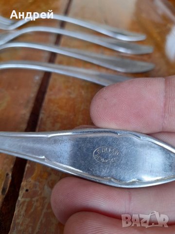 Стара вилица,вилици П.Денев #3, снимка 5 - Антикварни и старинни предмети - 41539850