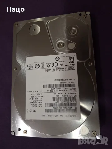 HITACHI 1TB  /тестван, снимка 9 - Твърди дискове - 56227016