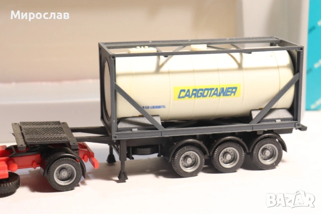 ALBEDO H0 1/87 VOLVO СИЛОЗ ЦИСТЕРНА КАМИОН МОДЕЛ КОЛИЧКА, снимка 4 - Колекции - 53665059