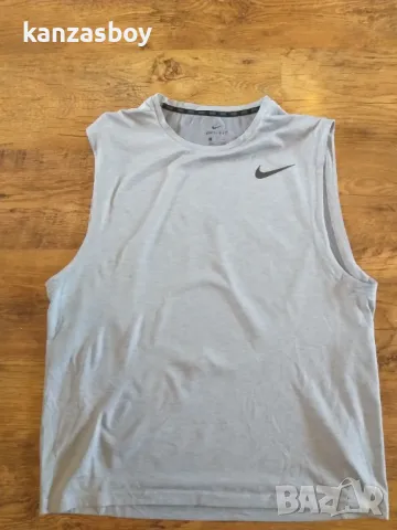 Nike TANK MUSCLE HPR DRY - страхотен мъжки потник ХЛ, снимка 5 - Тениски - 47539820