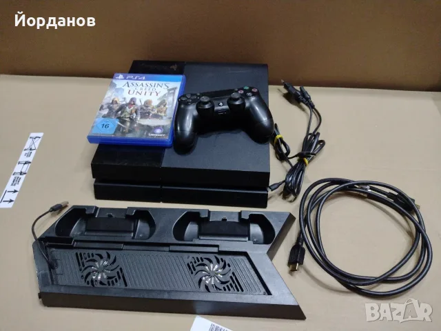 Playstation 4 CUH-1004A комплект, снимка 2 - PlayStation конзоли - 56401005