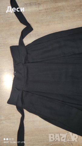 РАЗПРОДАЖБА-черна пола с коланче на H&M, снимка 4 - Поли - 41387056