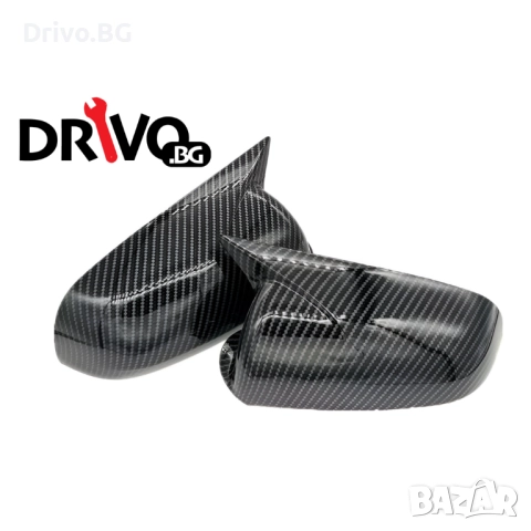 Гаранция! Карбонови Batman Капаци за Огледала АUDI A3 8P A4 B6 B7 A6