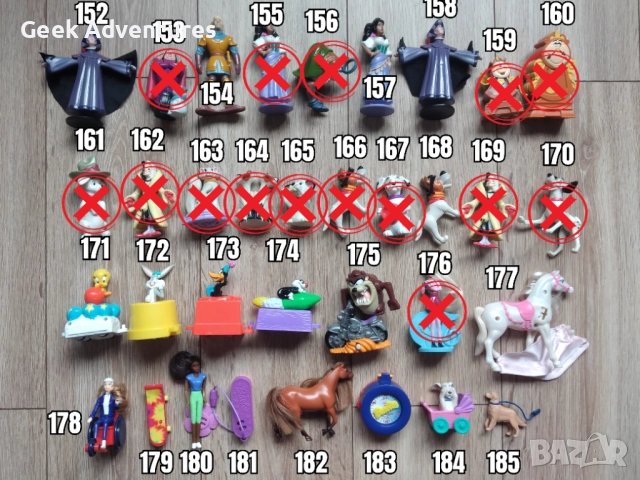 McDonalds Toys / Макдоналдс Играчки от 90те Винтидж Колекционерски, снимка 6 - Колекции - 46745216
