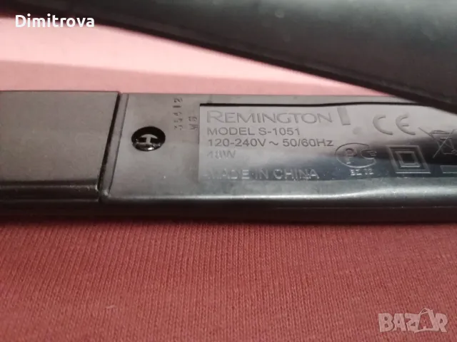 Преса за коса REMINGTON S-1051, снимка 4 - Преси за коса - 48737258