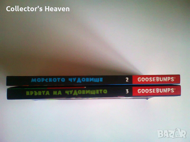 Сет от 2 книги от поредицата Goosebumps Настръхнали истории Р.Л.Стайн изд. Хермес, снимка 3 - Художествена литература - 44808590