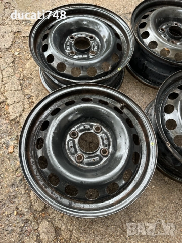 4бр. железни джанти 15" 4х114.3 - Hyundai, KIA, снимка 3 - Гуми и джанти - 51986887