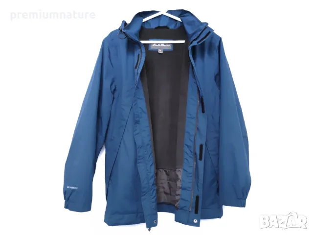 🏕️ EDDIE BAUER WeatherEdge — мъжко яке с мембрана и флийс поларен интериор, снимка 6 - Якета - 49238923