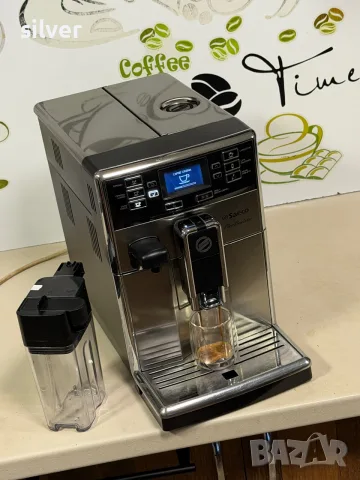 Кафемашина кафе автомат Saeco PicoBarista с гаранция, снимка 6 - Кафемашини - 55997146