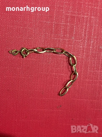 Златен елемент 14К, снимка 3 - Колиета, медальони, синджири - 53376486