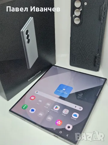 ГАРАНЦИЯ Samsung Galaxy Z Fold 6 5G 256GB Silver Shadow 99% Battery, снимка 2 - Samsung - 56012359