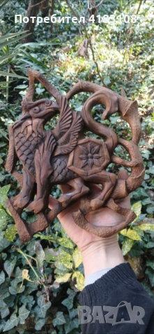 Пано ръчна дърворезба, снимка 4 - Пана - 53865610