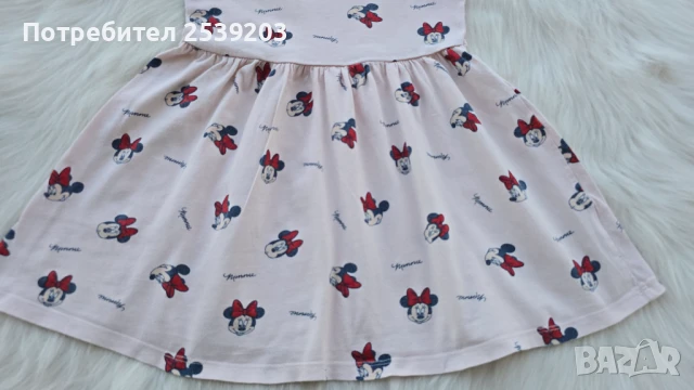 Детска рокля Мини Маус 4-5 години , снимка 3 - Детски рокли и поли - 50832289