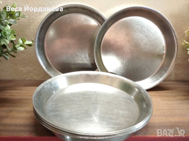 Руски метални чинии /СССР/, снимка 1