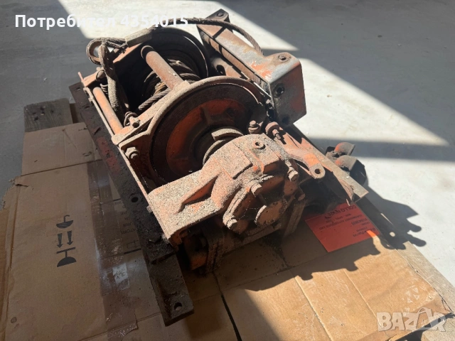 Хидравлична лебедка, снимка 5 - Други машини и части - 53857047