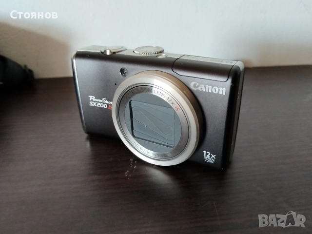 Canon PowerShot SX200 IS 12.1 MP Japan, снимка 17 - Фотоапарати - 50338312