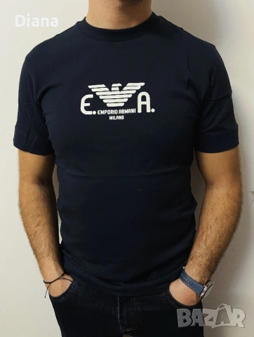 Тениски EA7 Givanchy Moschino Balenciaga, снимка 5 - Тениски - 53365309