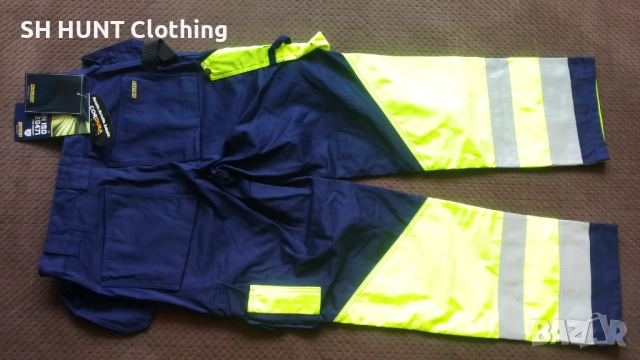 BLAKLADER 1529-1860 High-Vis Work Trousers размер 50 / M работен панталон W4-210, снимка 3 - Панталони - 52026497