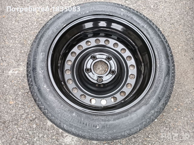Резервна гума/патереца 16ка 5х120 Opel, снимка 2 - Гуми и джанти - 44757701