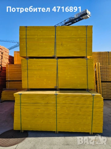 Трислойни (жълти) платна 21 мм, снимка 4 - Строителни материали - 53323546