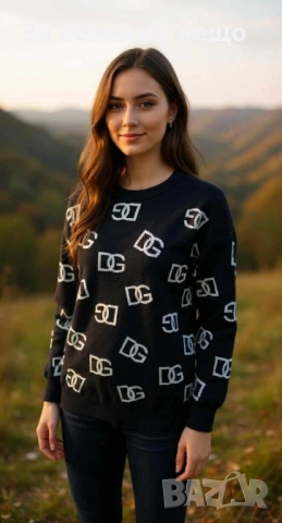 Christian Dior✨Dolce&Gabbana Дамски Пуловер Плетиво Код I_81, снимка 2 - Блузи с дълъг ръкав и пуловери - 52107251
