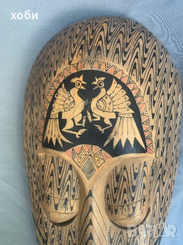 африканска маска , снимка 4 - Антикварни и старинни предмети - 51265907