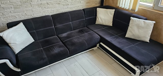 Продавам ъглов разтегателен диван., снимка 4 - Дивани и мека мебел - 42388034