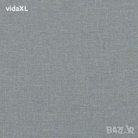 vidaXL 2-местен диван, светлосив, 140 см, плат, снимка 8 - Дивани и мека мебел - 56147293