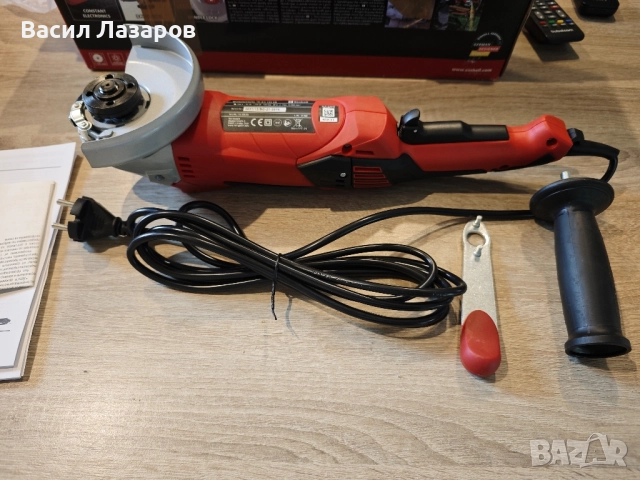 ъглошлайф флекс EINHELL TE-AG 125 CE чисто нов , снимка 4 - Други инструменти - 52200691
