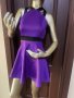 Дамска парти рокля в лилаво с интересен гръб !, снимка 6